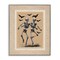 Stupell Industries Vintage Dancing Skeletons Stamp Framed Giclee, design by Arlington Prints